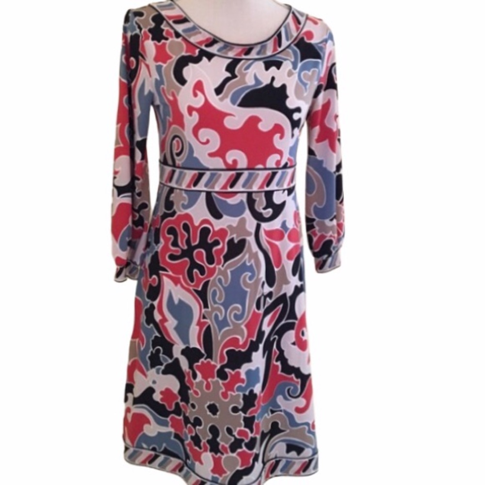 BCBGMaxAxria Jersey Knit A-line Dress